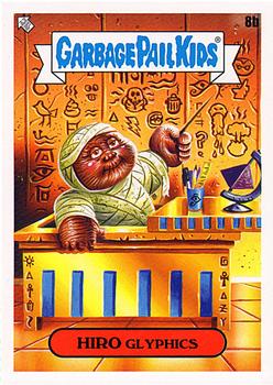 2020 Topps Garbage Pail Kids: Late to School - Faculty Lounge #8b Hiro Glyphics Front