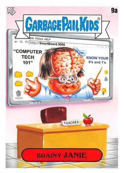 2020 Topps Garbage Pail Kids: Late to School - Faculty Lounge #9a Brainy Janie Front