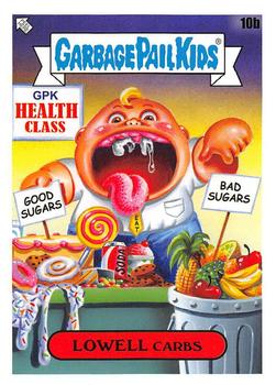 2020 Topps Garbage Pail Kids: Late to School - Faculty Lounge #10b Lowell Carbs Front
