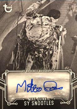 2020 Topps Star Wars Return of the Jedi Black & White - Autographs #NNO Mike Quinn Front