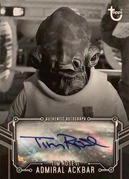 2020 Topps Star Wars Return of the Jedi Black & White - Autographs #NNO Tim Rose Front