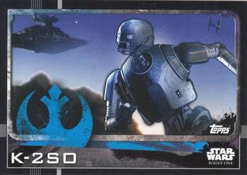 2016 Topps Star Wars Rogue One (German Edition) #14 K-2SO Front