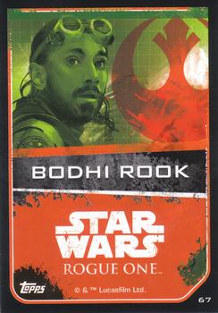 2016 Topps Star Wars Rogue One (German Edition) #67 Bodhi Rook Back