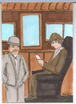 2013 Cult-Stuff The Adventures of Sherlock Holmes - Sketch Artists #SC-1 Laura Inglis Front