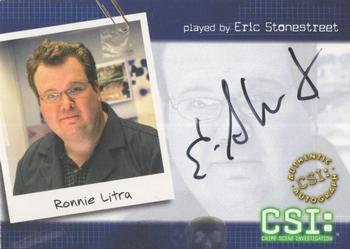 2004 Strictly Ink CSI Series 2 - Autographs #CSI-B4 Eric Stonestreet Front