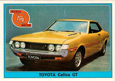 1977 Panini Super Auto Stickers #179 Toyota Celica GT Front