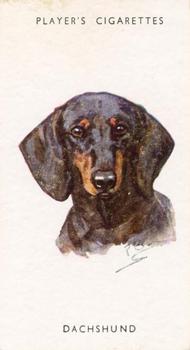 1955 Player's Dogs' Head #9 Dachshund Front