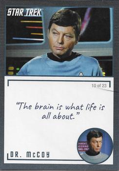 2020 Rittenhouse Star Trek The Original Series Archives & Inscriptions #3 Dr. McCoy Front