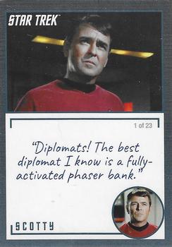 2020 Rittenhouse Star Trek The Original Series Archives & Inscriptions #5 Scotty Front