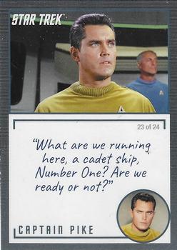 2020 Rittenhouse Star Trek The Original Series Archives & Inscriptions #10 Captain Pike Front