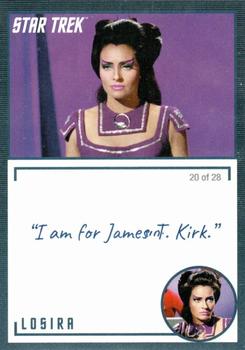 2020 Rittenhouse Star Trek The Original Series Archives & Inscriptions #81t Losira Front