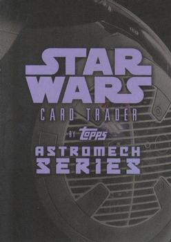 2016 Topps Star Wars Card Trader - Astromech Series Promo #NNO BB-9E Back
