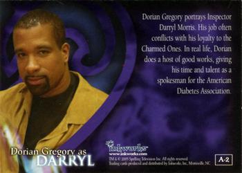 2005 Inkworks Charmed Conversations - Autographs #A-2 Dorian Gregory Back