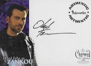 2005 Inkworks Charmed Conversations - Autographs #A-6 Oded Fehr Front