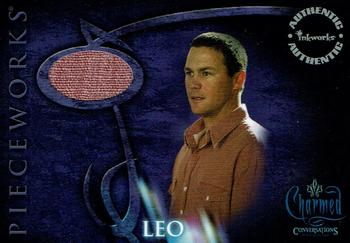 2005 Inkworks Charmed Conversations - Pieceworks #PWCC5 Leo Wyatt Front
