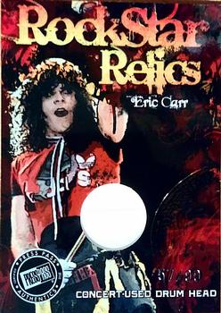 2010 Press Pass The Legend of Kiss - Rock Star Relics Holofoil #RREC Eric Carr Front