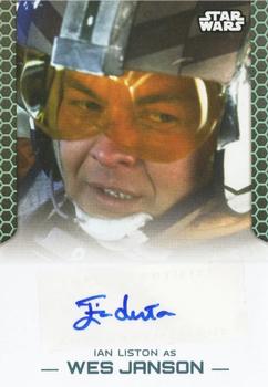 2014 Topps Star Wars Perspectives (U.K.) - Autographs #NNO Ian Liston Front
