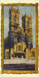 1937 Kensitas Coronation #50 Westminster Abbey Front