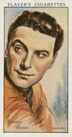 1934 Player's Film Stars #7 George Brent Front
