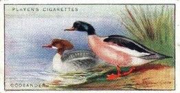1927 Player's Game Birds and Wild Fowl (Small) #14 Goosander Front