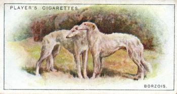 1925 Player's Dogs (Small) #3 Borzois Front
