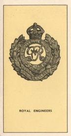 1938 Walters' Palm Toffee Some Cap Badges of Territorial Regiments #1 Royal Engineers Front