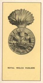 1938 Walters' Palm Toffee Some Cap Badges of Territorial Regiments #9 Royal Welch Fusiliers Front