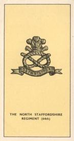 1938 Walters' Palm Toffee Some Cap Badges of Territorial Regiments #11 The North Staffordshire Regiment (64th) Front