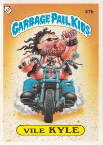 1985 Topps Garbage Pail Kids Series 2 (UK) #47b Vile Kyle Front