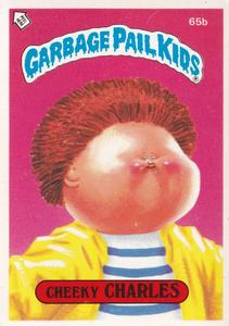 1985 Topps Garbage Pail Kids Series 2 (UK) #65b Cheeky Charles Front