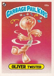 1985 Topps Garbage Pail Kids Series 2 (UK) #68a Oliver Twisted Front