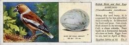 1936 Ty-phoo Tea British Birds and Their Eggs #7 Hawfinch Front