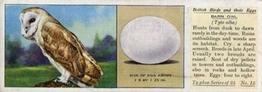 1936 Ty-phoo Tea British Birds and Their Eggs #15 Barn Owl Front