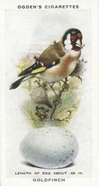 1939 Ogden's British Birds and Their Eggs #9 Goldfinch Front