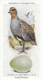 1939 Ogden's British Birds and Their Eggs #26 Partridge Front