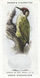 1939 Ogden's British Birds and Their Eggs #49 Green Woodpecker Front