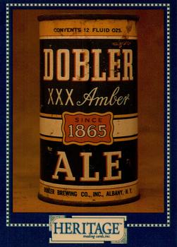 1993 Heritage Beer Cans Around The World #1 Dobler Ale Front