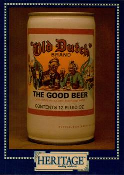 1993 Heritage Beer Cans Around The World #3 Old Dutch Brand, The Good Beer Front