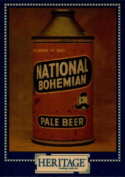 1993 Heritage Beer Cans Around The World #5 National Bohemian Front