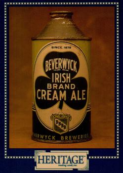 1993 Heritage Beer Cans Around The World #7 Beverwyck Irish Brand Cream Ale Front