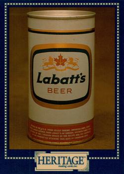 1993 Heritage Beer Cans Around The World #12 Labatt's Front