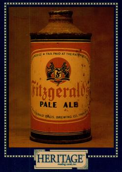 1993 Heritage Beer Cans Around The World #15 Fitzgerald's Pale Ale Front
