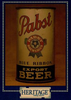 1993 Heritage Beer Cans Around The World #17 Pabst Front