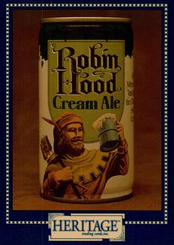 1993 Heritage Beer Cans Around The World #18 Robin Hood Cream Ale Front