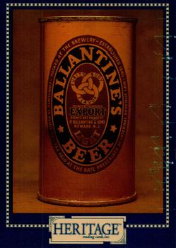 1993 Heritage Beer Cans Around The World #20 Ballantine Beer Front