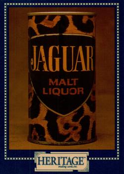 1993 Heritage Beer Cans Around The World #23 Jaguar Malt Liquor Front