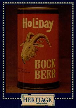 1993 Heritage Beer Cans Around The World #29 Holiday Bock Beer Front