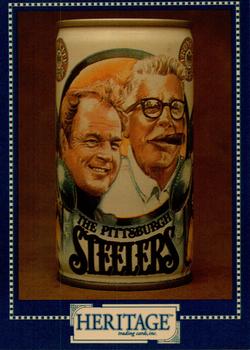 1993 Heritage Beer Cans Around The World #31 Iron City, Rooney and Noll Front