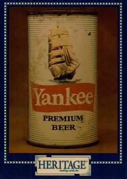 1993 Heritage Beer Cans Around The World #41 Yankee Premium Beer Front