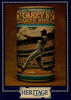 1993 Heritage Beer Cans Around The World #58 Casey Lager, Monte Irvin Front